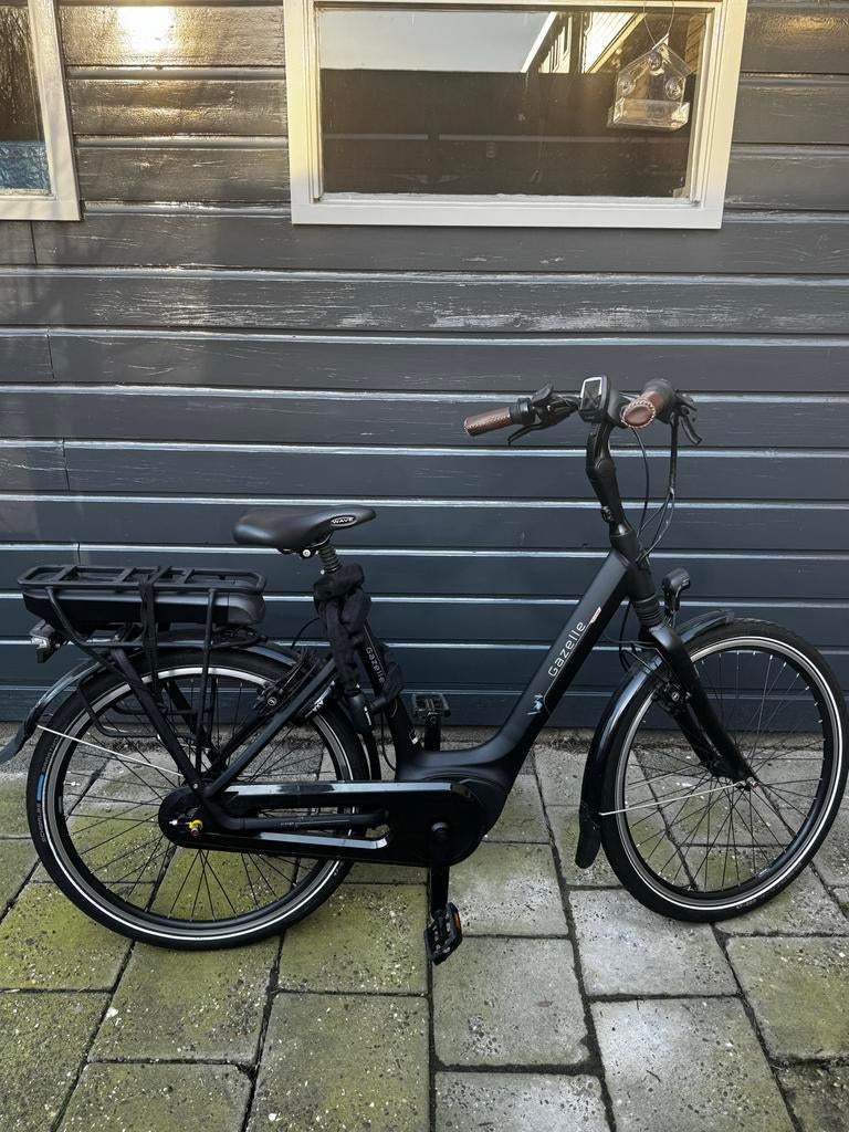 Gazelle Orange C8 elektrische fiets inclusief kettingslot, 47 tot 51 cm, Ophalen, Zo goed als nieuw, Gazelle