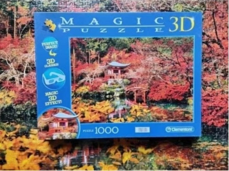 Clementoni puzzel 3D Oriënt Dream, Ophalen, 500 t/m 1500 stukjes, Zo goed als nieuw, Rubik's of 3D-puzzel