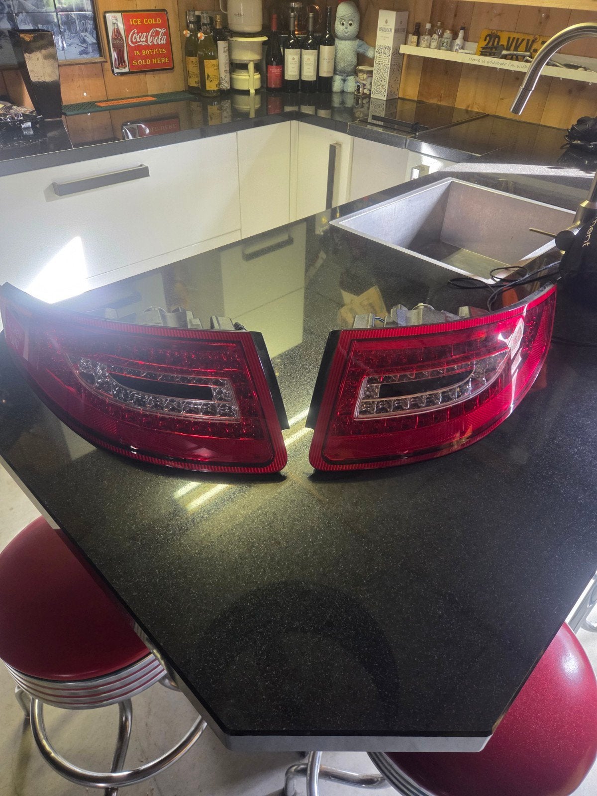 Porsche 997.1 4S LED achterlichten en dagrijverllichting, Auto-onderdelen, Ophalen of Verzenden, Gebruikt, Porsche