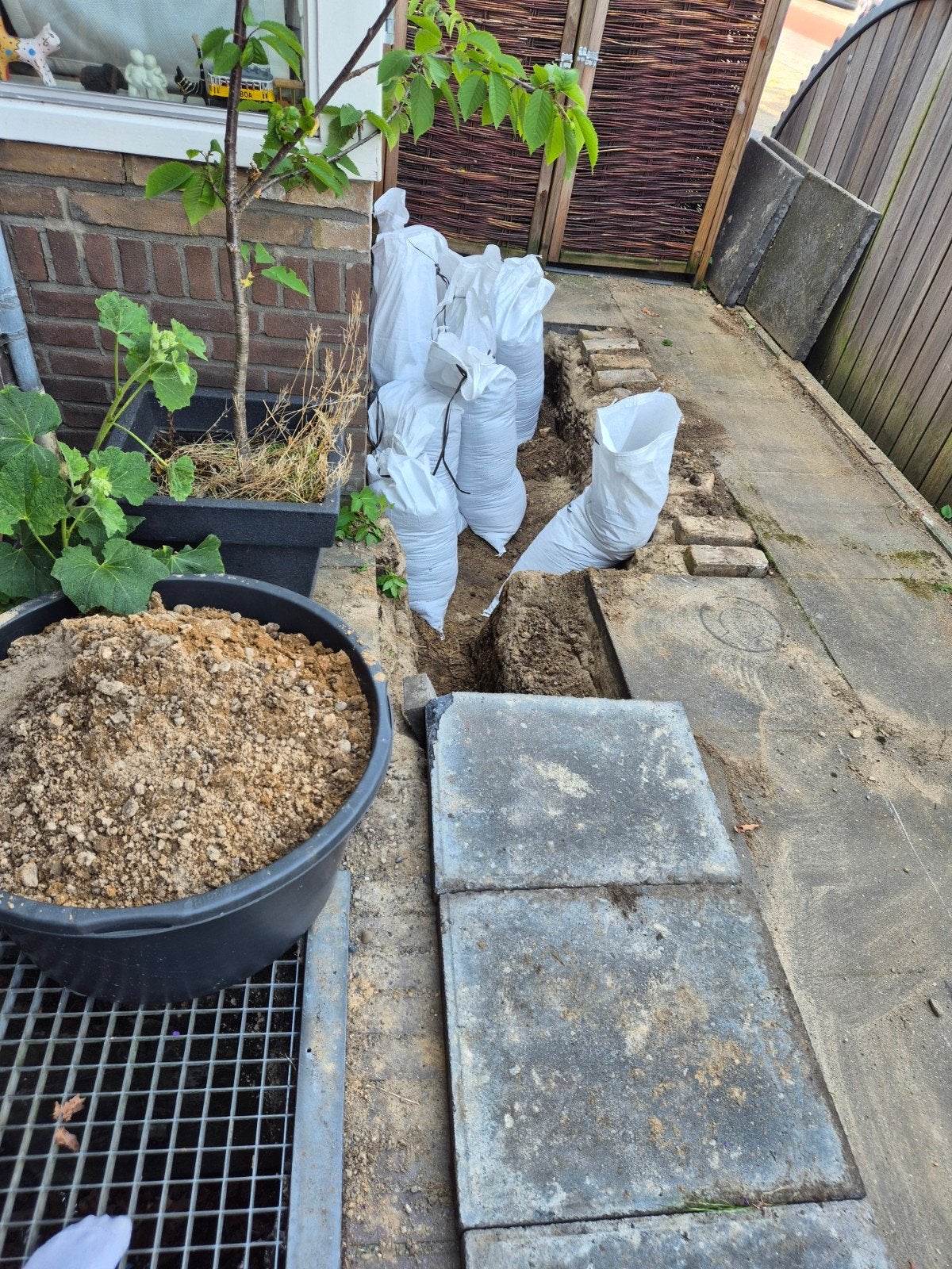 Grond vermengd met wit zand, Tuin en Terras, Zand, Ophalen of Verzenden, Ophoogzand