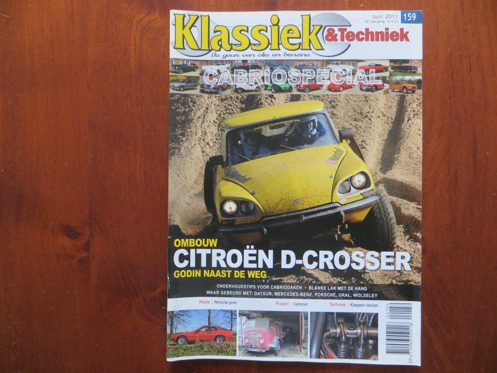 Klassiek & Techniek 159 Cabriolet special, Citroën D-Crosser, Ophalen of Verzenden, Nieuw, Citroën