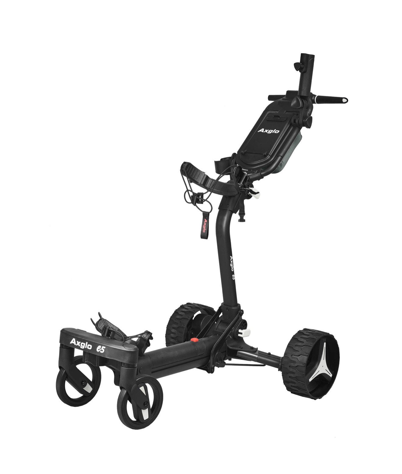 Axglo E5 Follow-me Elektrische golftrolley, Ophalen, Zo goed als nieuw, Golfkar