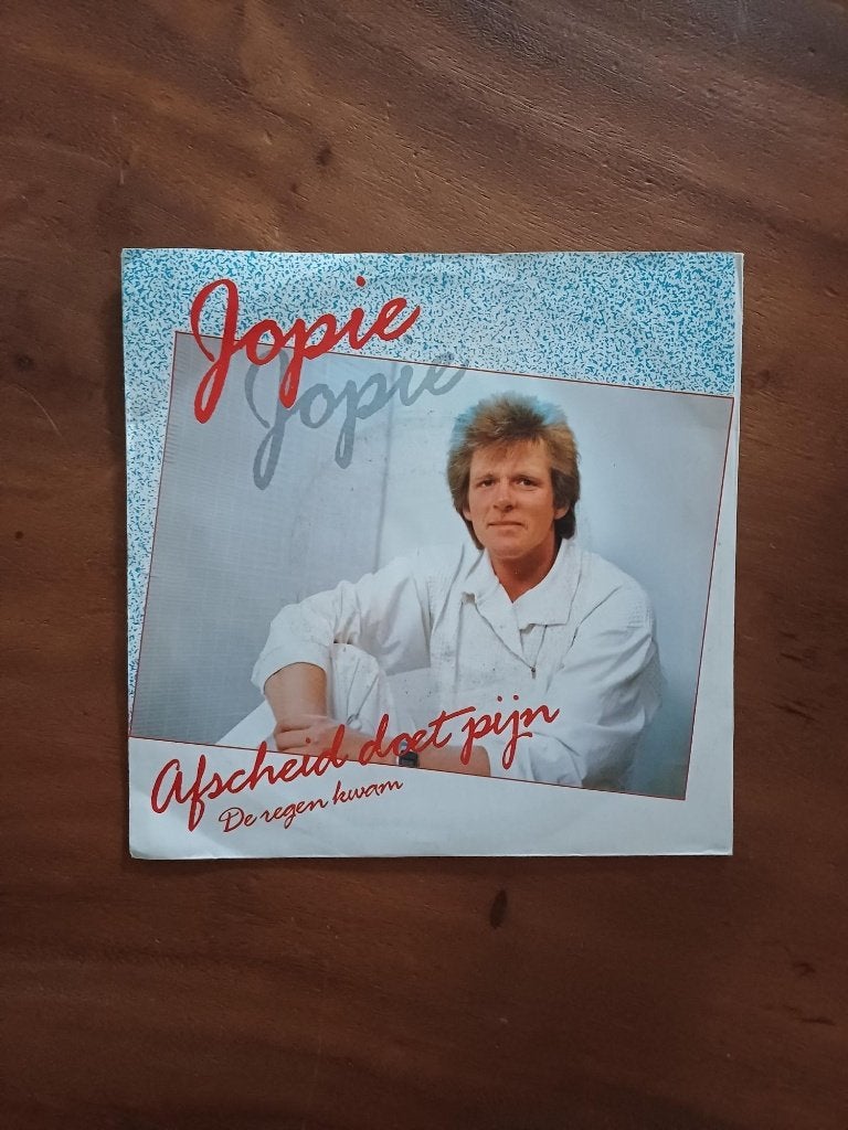 Jopie Jopie - Afscheid Doet Pijn - Single - Vinyl, Ophalen of Verzenden, Gebruikt