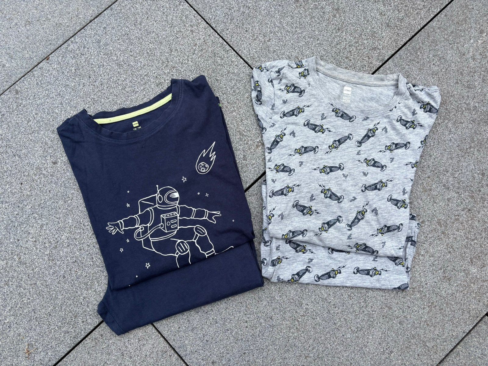 Pyjama set 158/164: Lange mouw/broek & Korte mouw/broek, Kinderen en Baby's, Kinderkleding | Maat 158, Nacht- of Onderkleding