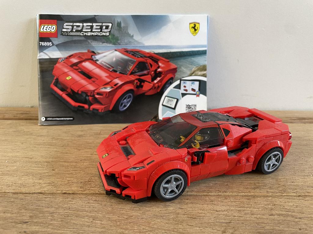 Lego SPEED Champions Ferrari F8 Tributo 76895, Kinderen en Baby's, Speelgoed | Duplo en Lego, Lego, Zo goed als nieuw, Complete set