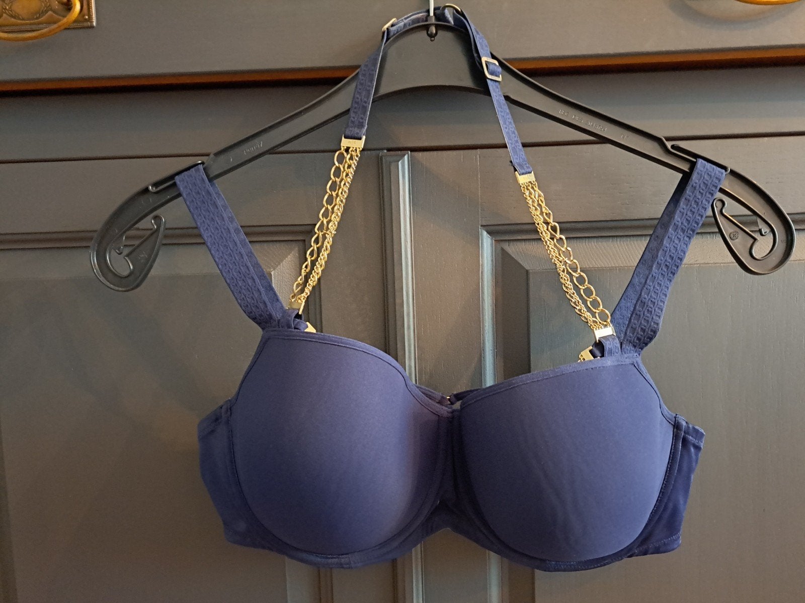 Cobalt blauwe BH van Marlies Dekkers 90D,  goede staat., Marlies Dekkers, Verzenden, Blauw, BH
