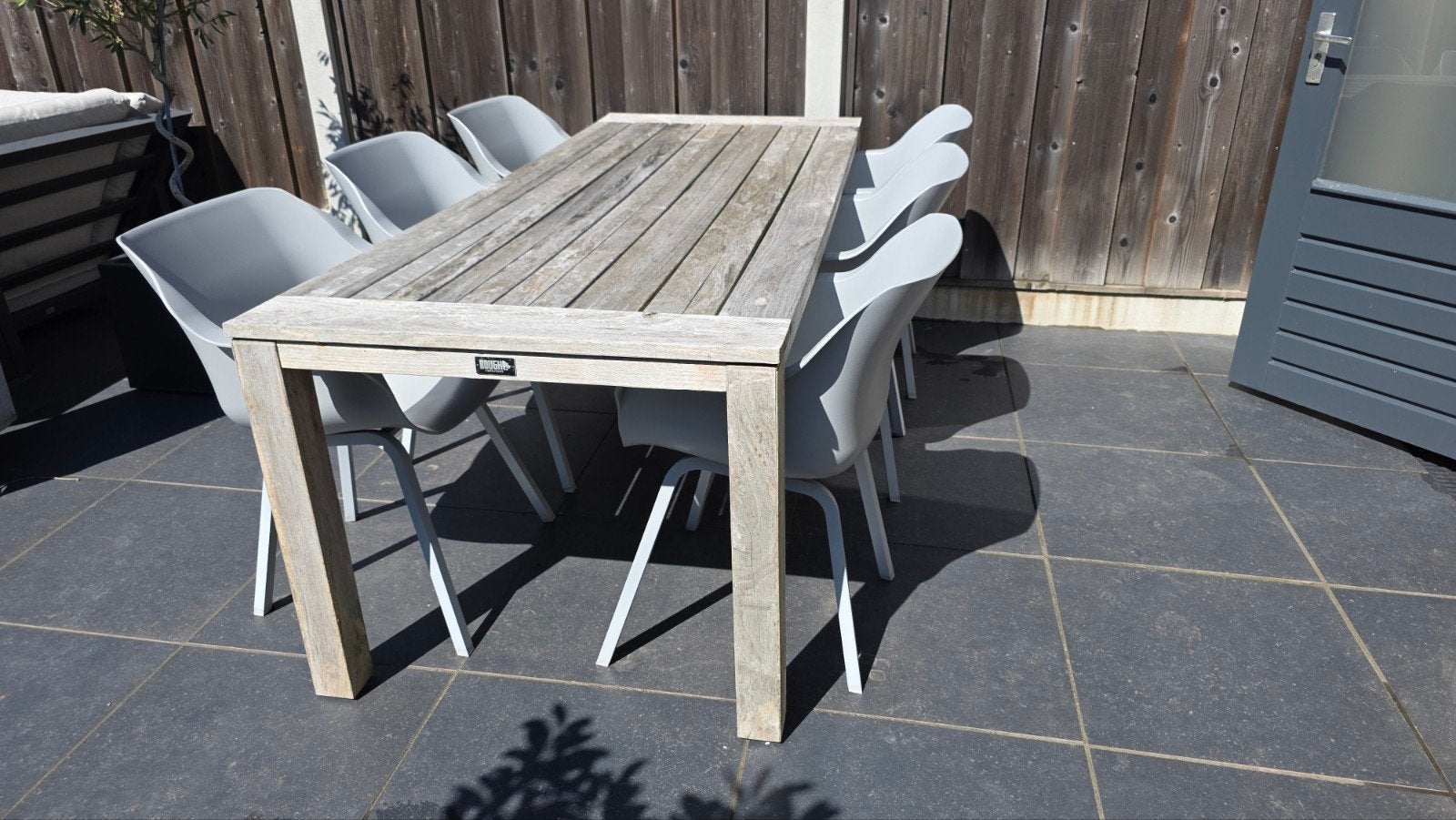 Tafel met 6 stoelen (Kees Smit), Ophalen, Gebruikt, Eettafel