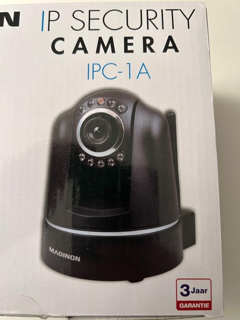 Maginon IP Security Camera IPC-1A, Audio, Tv en Foto, Videobewaking, Ophalen of Verzenden, Nieuw, Binnencamera