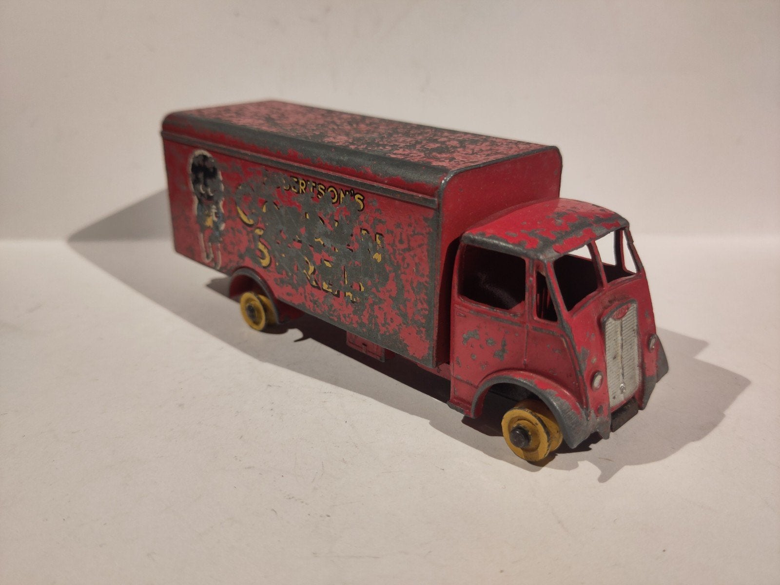 Dinky Toys No. 919 Guy Van Golden Shred, Ophalen of Verzenden, Gebruikt, Bus of Vrachtwagen, Dinky Toys