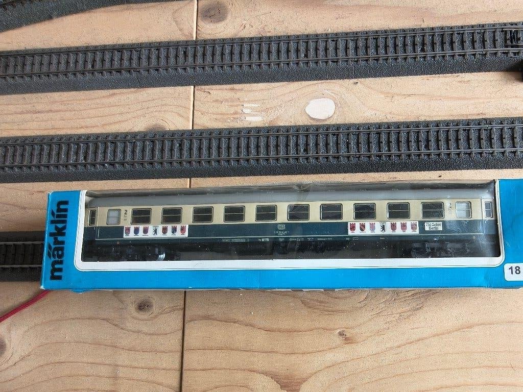 Märklin 4177 IC rijtuig 2de klas DB 750 Jahre Berlin, Wisselstroom, Gebruikt, Wagon, Ophalen of Verzenden