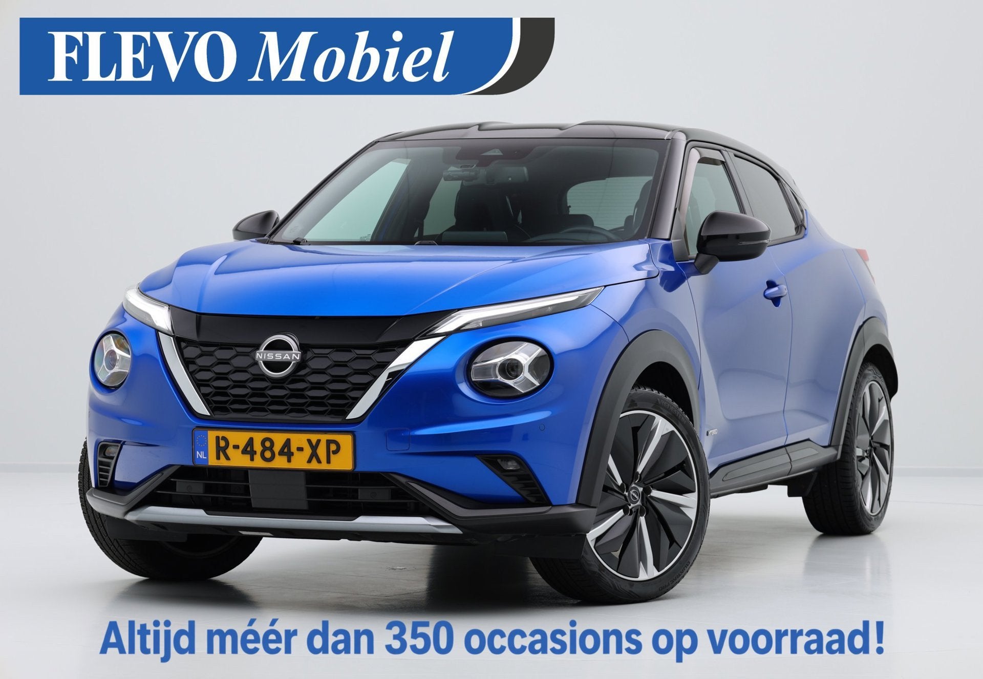 Nissan Juke 1.6 Hybrid N-Design Aut. *15.230km!* Bose|1e Eig, 1300 kg, Gebruikt, 4 cilinders, Blauw