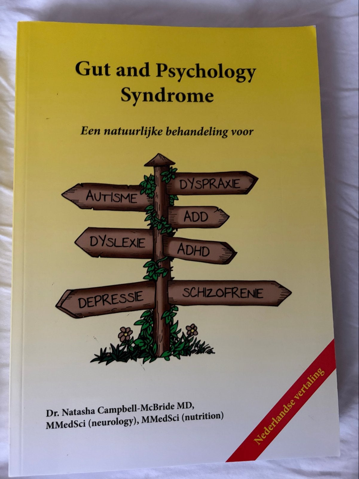 Gut and Psychology Syndrome - Dr. Natasha Campbell-McBride, Boeken, Ophalen of Verzenden, Zo goed als nieuw, Gezondheid en Conditie