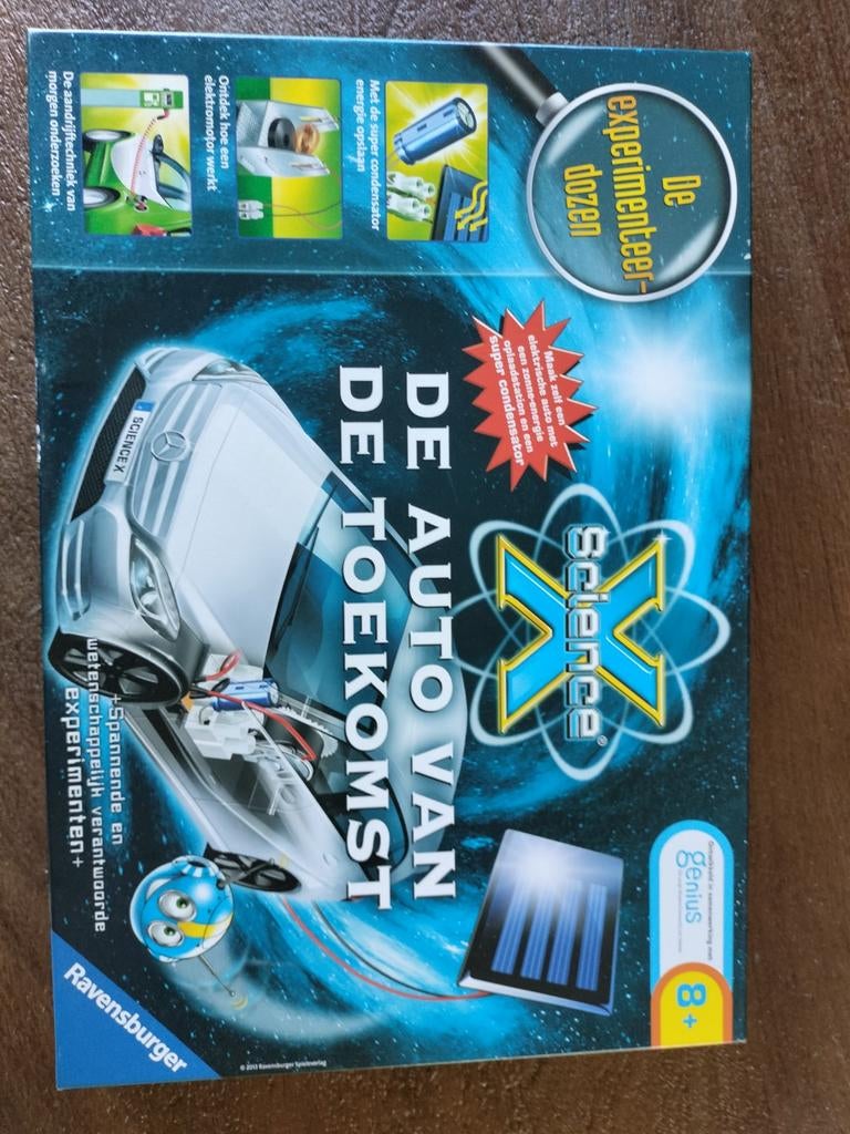 Experimenteerdoos de auto van de toekomst, Ophalen, Nieuw