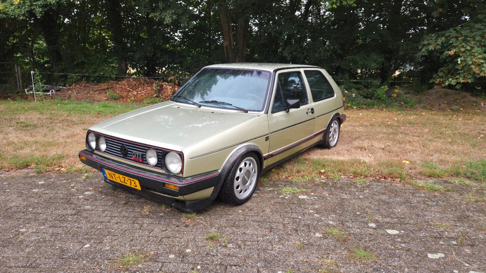 Volkswagen Golf 2 GTI 16V KR 1986 - Restauratie Project, Voorwielaandrijving, Zwart, 4 cilinders, 139 pk