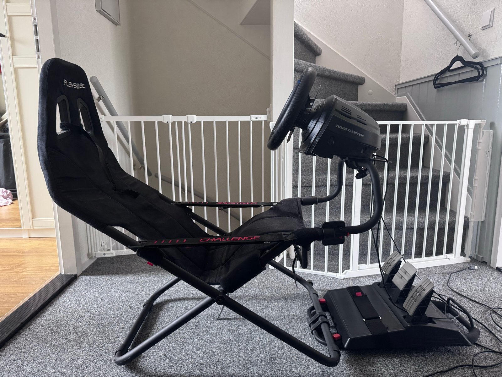 Playseat Challenge met Thrustmaster T300RS GT Edition, Ophalen, Overige merken, Zo goed als nieuw