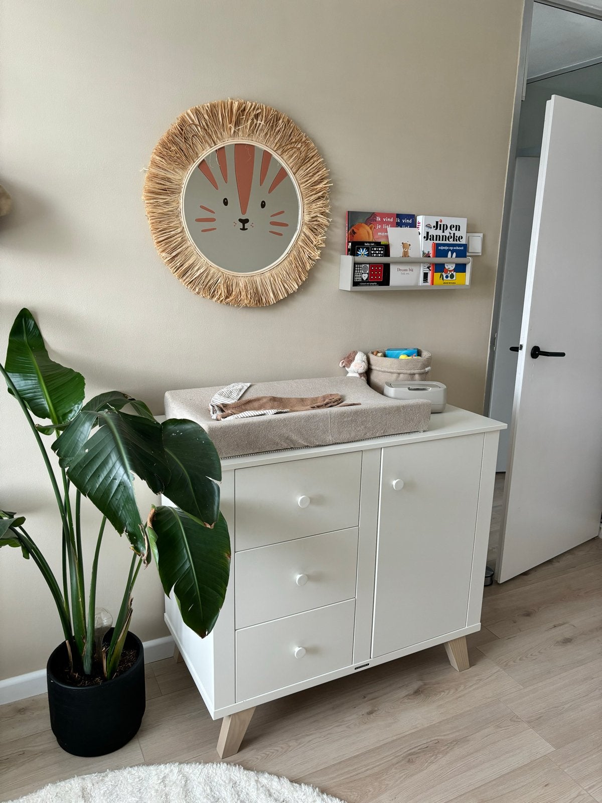 Kidsmill Lars Commode Wit, Ophalen, 50 tot 70 cm, Zo goed als nieuw, 75 tot 100 cm
