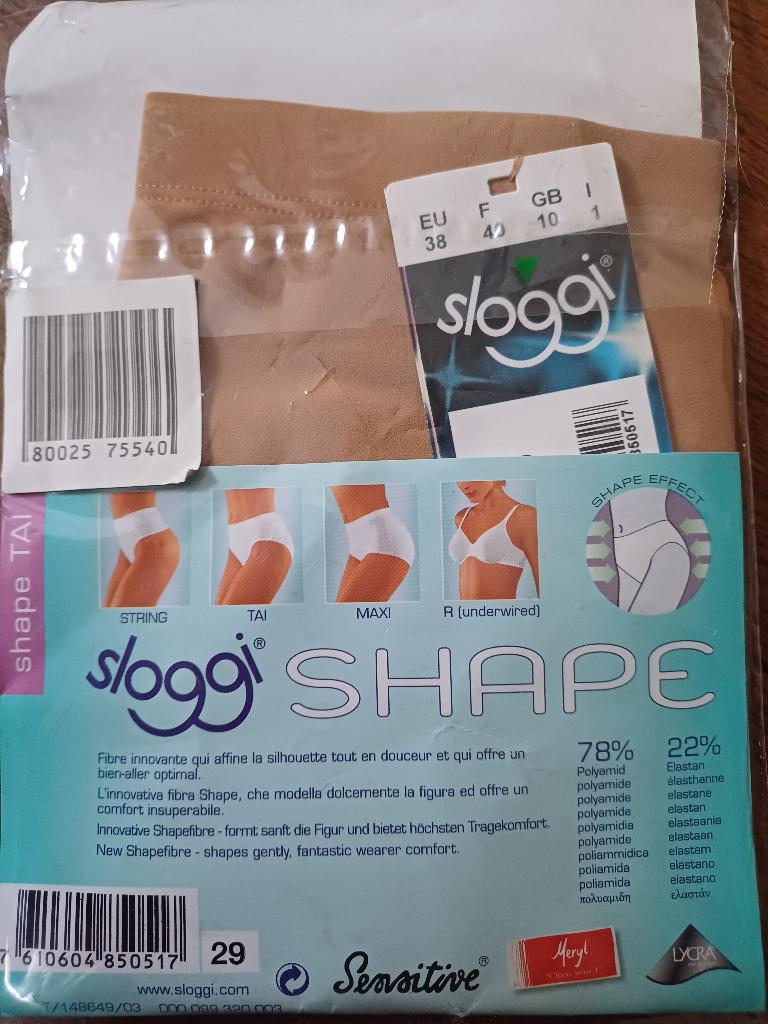 Sloggi Shape Corrigerende Slip Nieuw 38 Huidskleur ( Jool ), Sloggi, Verzenden, Overige kleuren, Slip