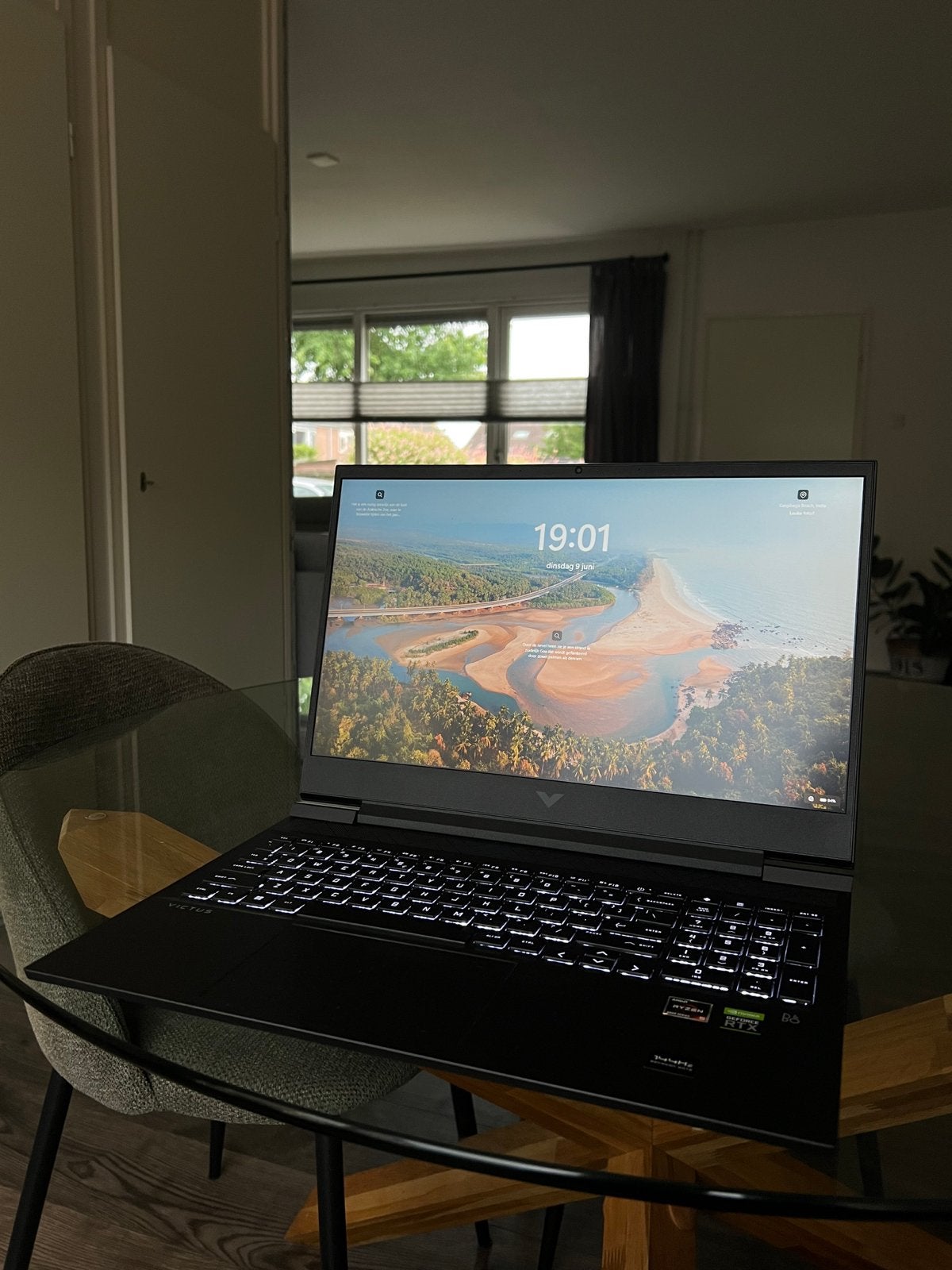 HP victus 16 / Ryzen 5 5600H + RTX 3060, Computers en Software, Ophalen, Met videokaart, Qwerty, Zo goed als nieuw