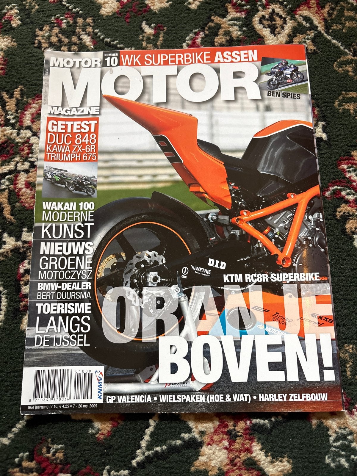 Motor Magazine Nummer 10 - WK Superbike Assen, Boeken, Ophalen of Verzenden, Gelezen, Algemeen