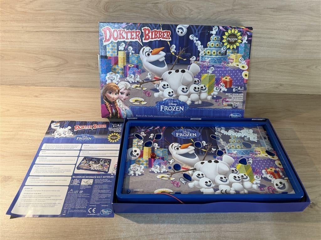 dokter bibber disney frozen - s6958, Hobby en Vrije tijd, Gezelschapsspellen | Bordspellen, Verzenden, Zo goed als nieuw