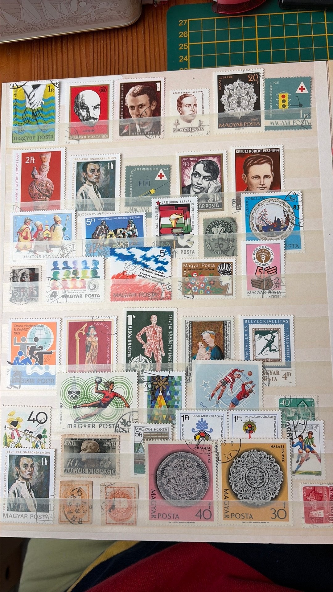 Leuke postzegels Hongarije LB20, Verzenden