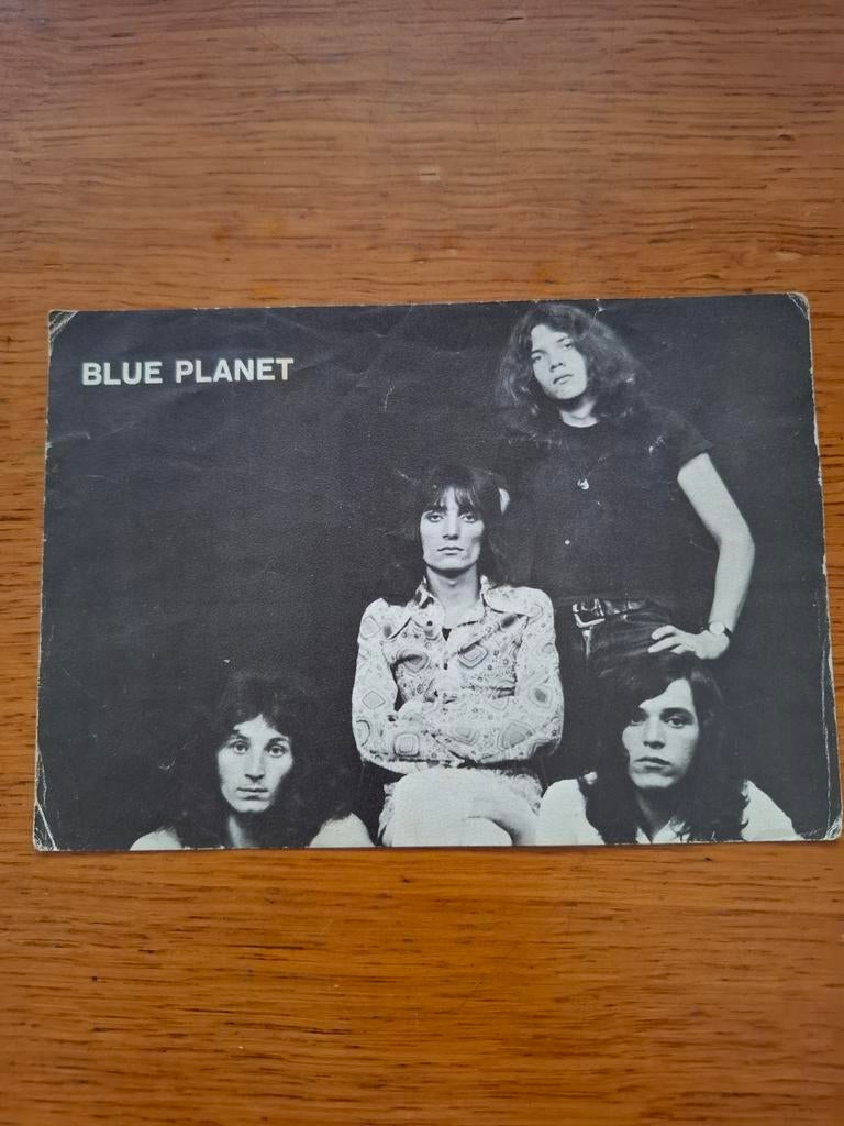 Fotokaart fankaart Blue Planet Den Haag gesigneerd, Ophalen of Verzenden, Zo goed als nieuw, Foto of Kaart, Gesigneerd
