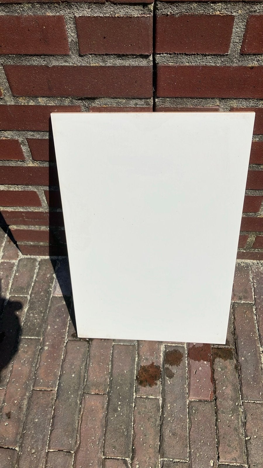 Witte tegels 30x40 cm - 16 stuks voor badkamer/keuken, Ophalen, Nieuw, 20 tot 40 cm, Minder dan 5 m²