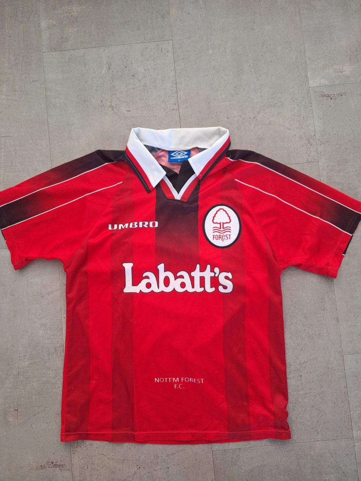 Vintage Nottingham Forest FC Umbro Thuisshirt (1996-1997), Ophalen of Verzenden