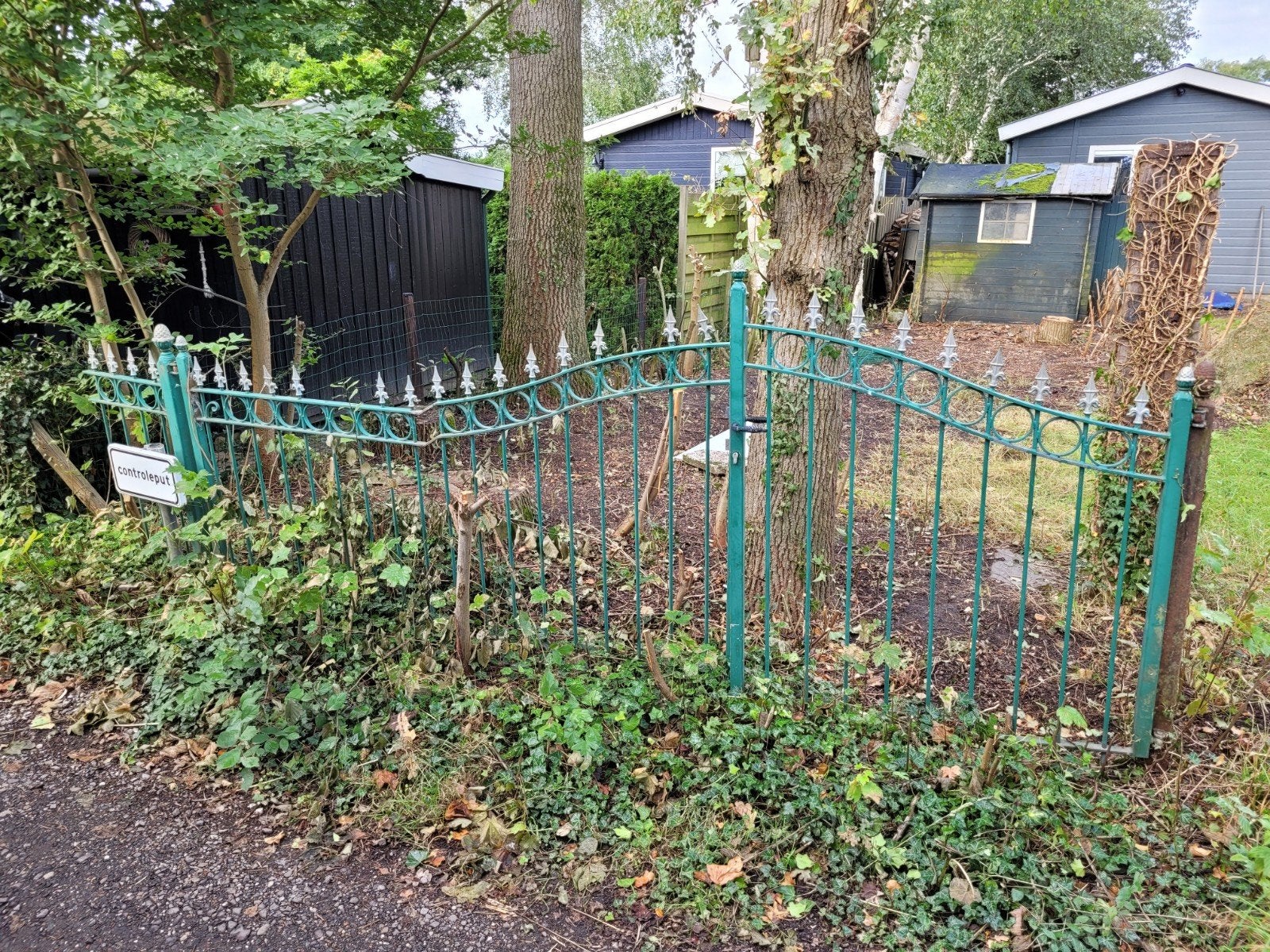 hekwerk poort, Ophalen of Verzenden