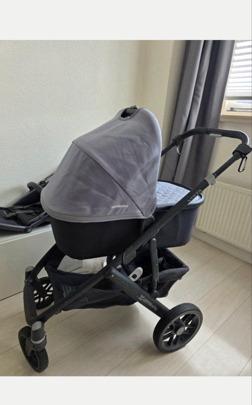 Gebruikte UPPAbaby Vista Buggy Kinderwagen met Reiswieg, Ophalen, Gebruikt, Overige merken, Verstelbare rugleuning