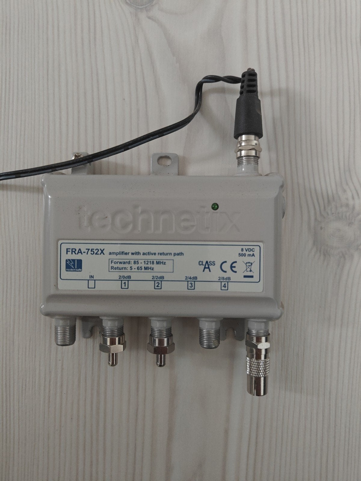 Technetix FRA-752X Antenne Versterker Ziggo Gecertificeerd, Ophalen of Verzenden