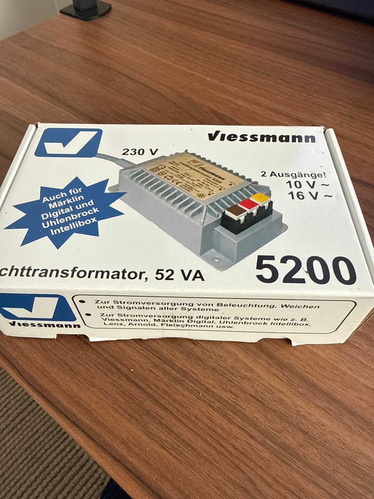 Viessmann 5200 Lichttrafo 52 VA - 230V, Overige merken, Ophalen of Verzenden, Zo goed als nieuw, Analoog
