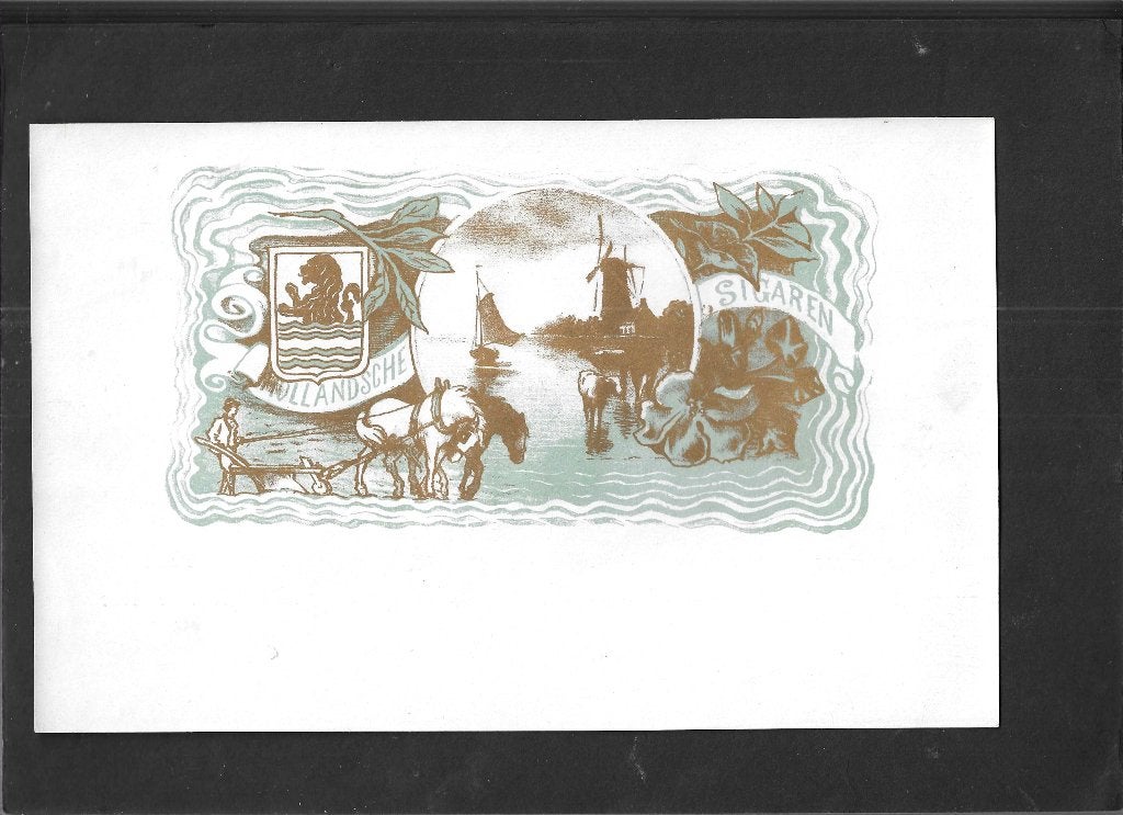 Etiket Scan V5335, Ophalen, Gebruikt, Sigarenbandjes