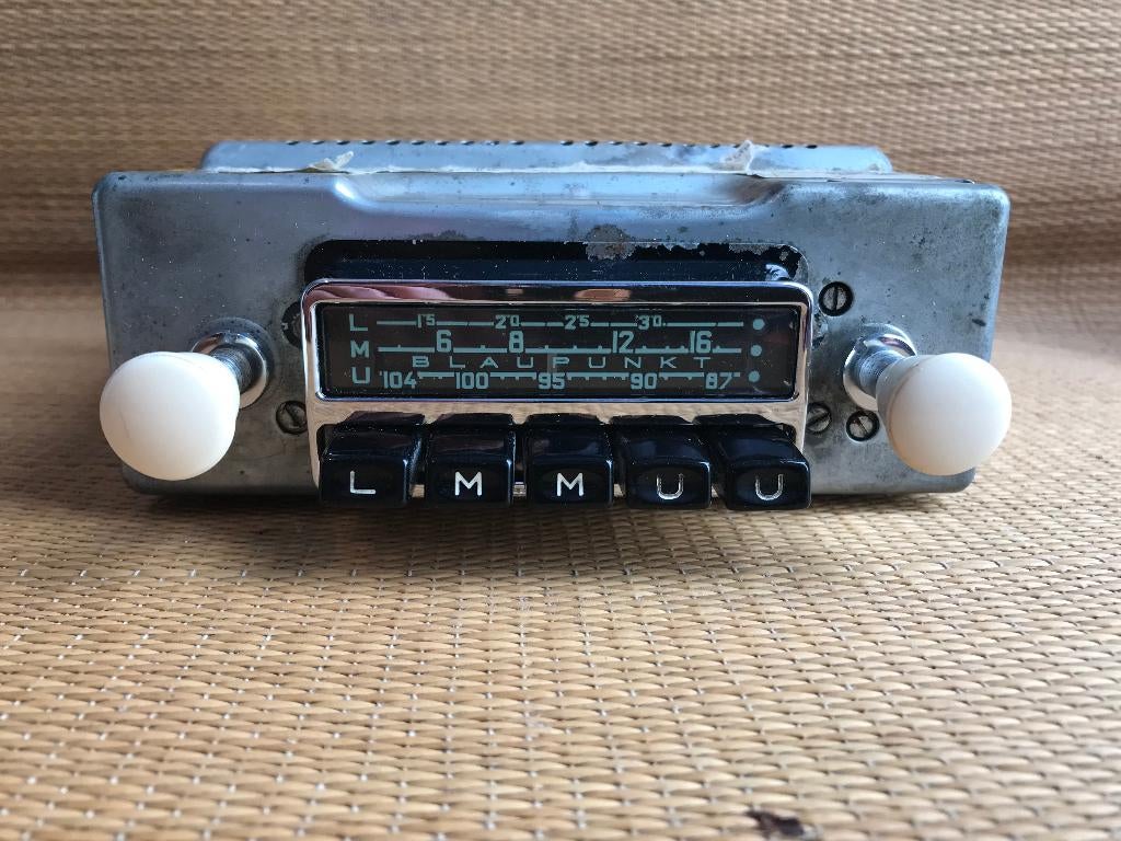 PORSCHE BLAUPUNKT FRANKFURT TR de LUXE AUTORADIO NIEUWSTAAT, Ophalen of Verzenden, Zo goed als nieuw