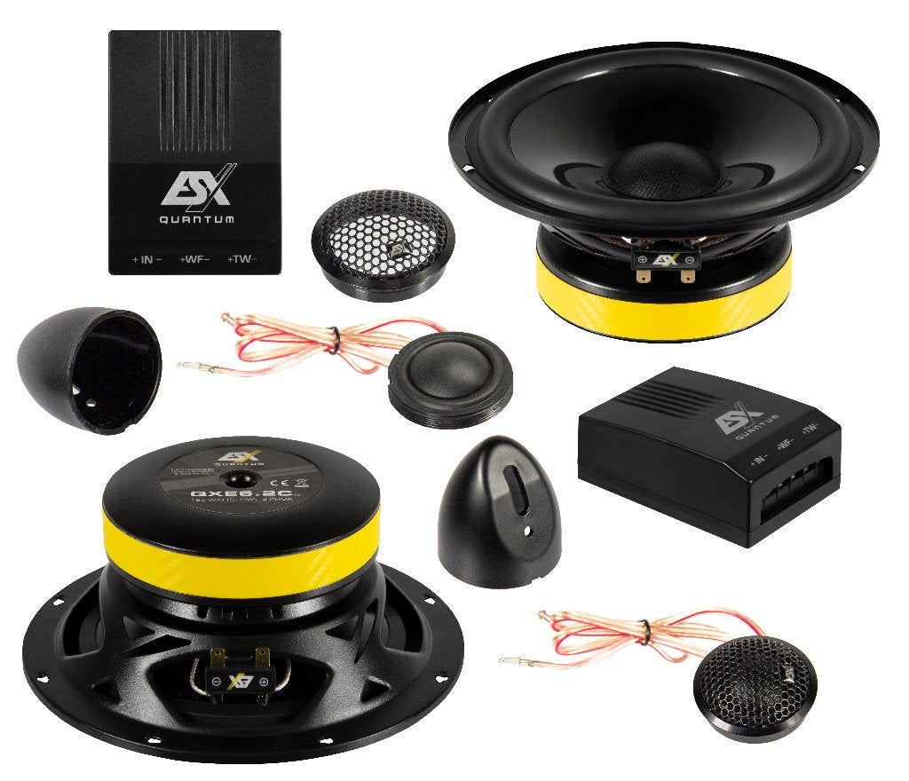 ESX Quantum QXE6.2CV2 16,5 cm (6.5") 2-Weg Composet, Audio Design, Nieuw, Am Breilingsweg 3, 76709 Kronau, Duitsland, Ophalen of Verzenden