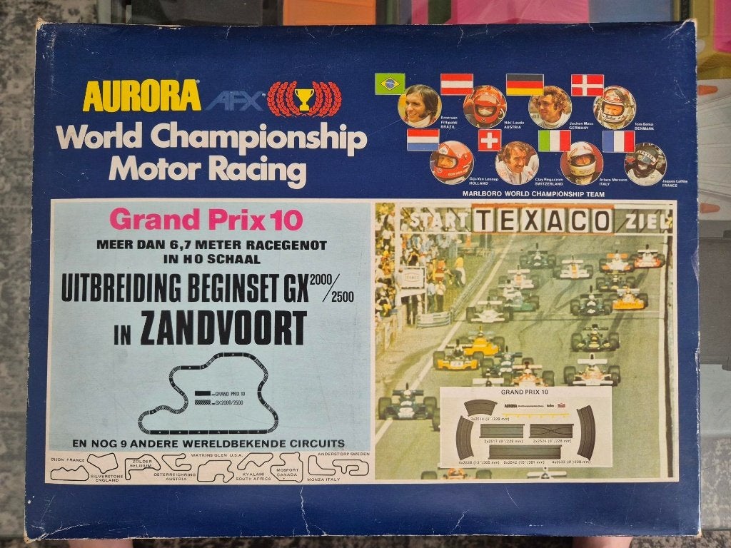 Aurora Faller AMS AFX TYCO - Zandvoort Set - Zeldzaam !!!, Kinderen en Baby's, Speelgoed | Racebanen, Ophalen of Verzenden, Gebruikt