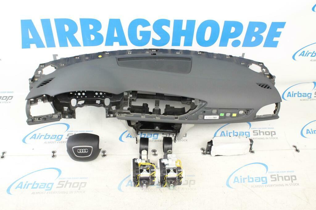 Airbag Dashboard blauw grijs 4 spaak grote gordel Audi A6 4G, Gebruikt, Ophalen of Verzenden