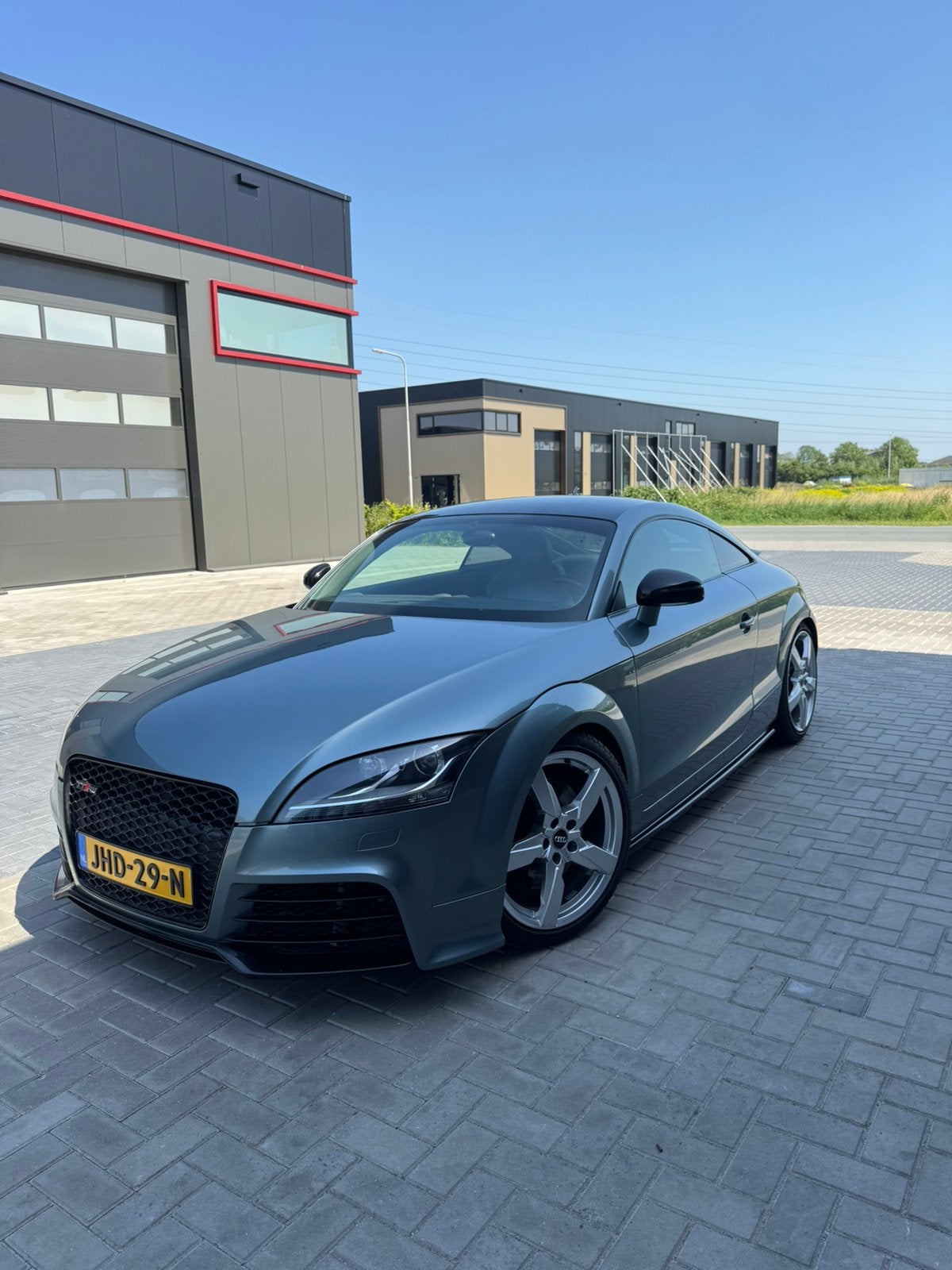 Audi TT 3.2 V6 Quattro AUT Grijs 290 pk rs s-line, Auto's, Automaat, TT, 3189 cc, 4 stoelen