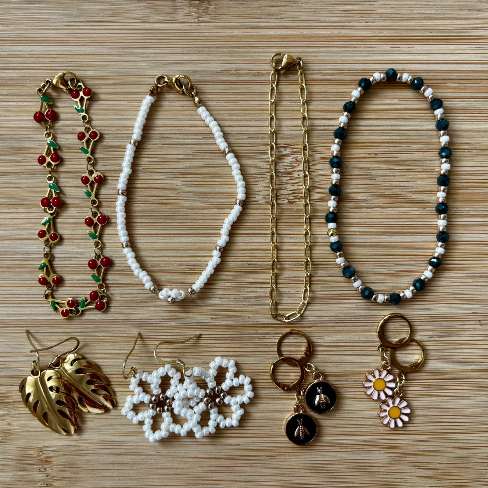 Handgemaakte sieraden - nieuw!, Ophalen of Verzenden, Nieuw, Met bedels of kralen