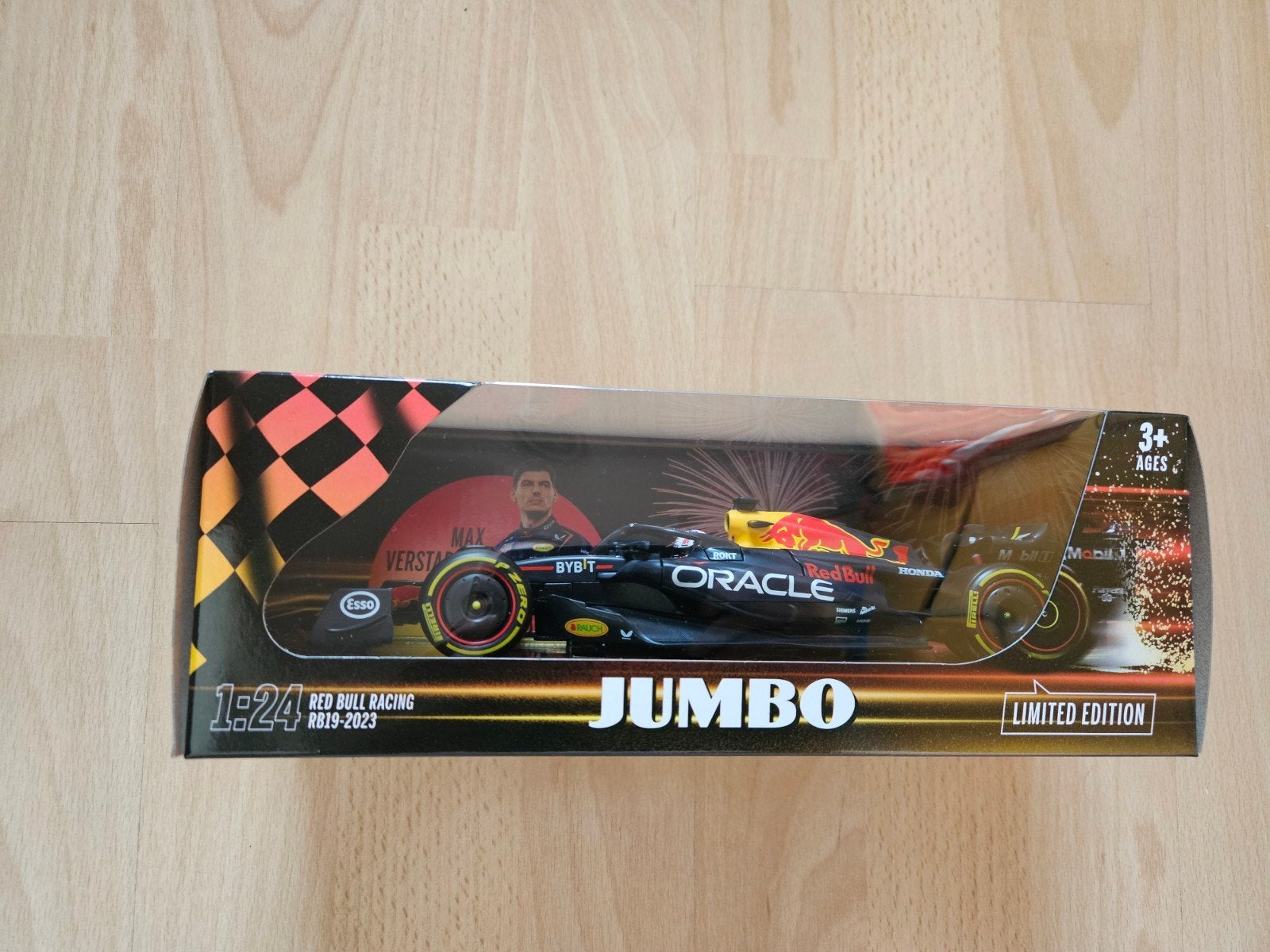 Max Verstappen RB19 2023 schaalmodel - Nieuw in doos, Verzamelen, Jumbo, Ophalen of Verzenden