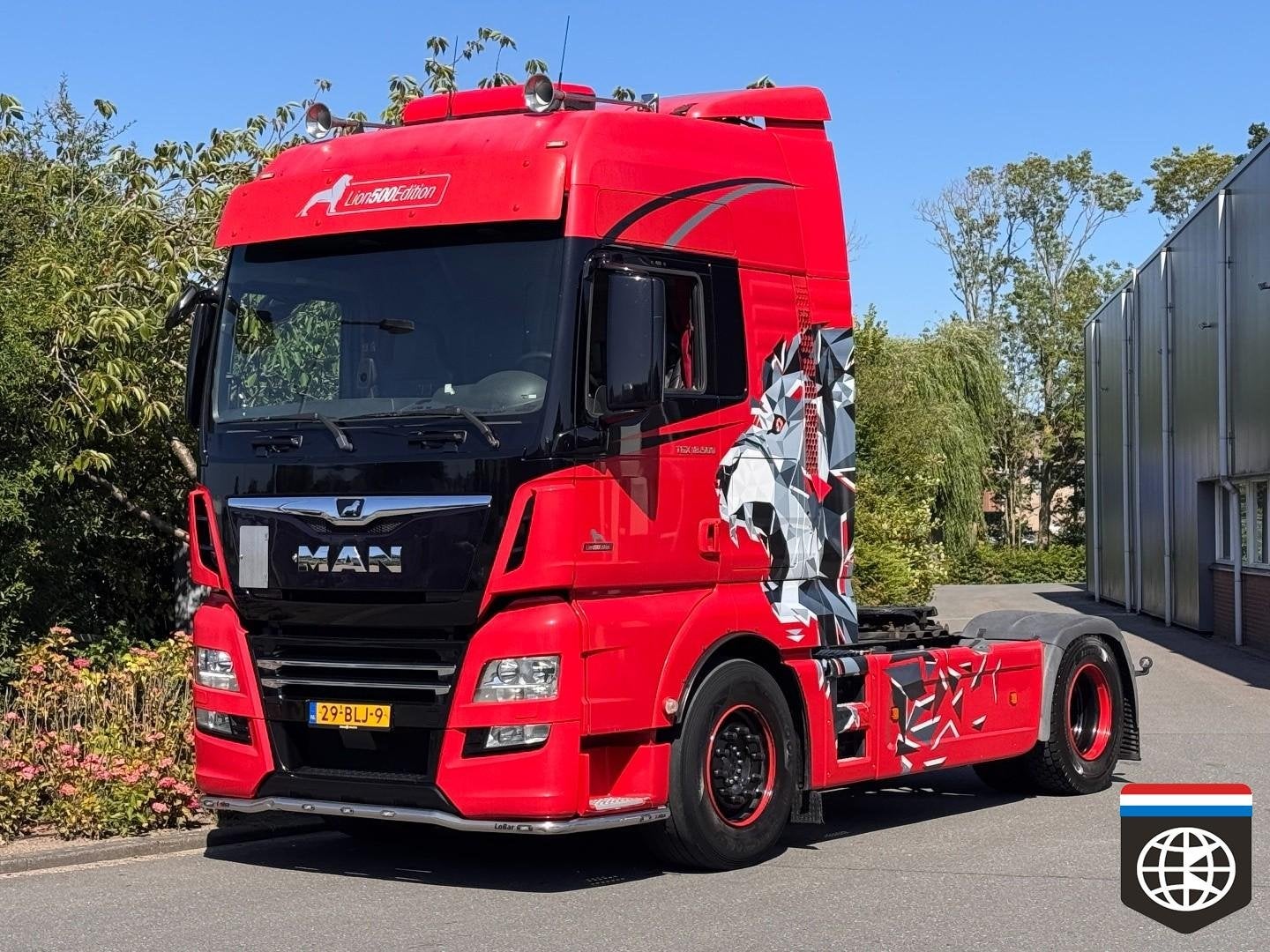 MAN TGX 18 500 XXL - Lion King Edition - CONCOURSTAAT K2049, Auto's, Automaat, Achterwielaandrijving, Euro 6, Overige kleuren
