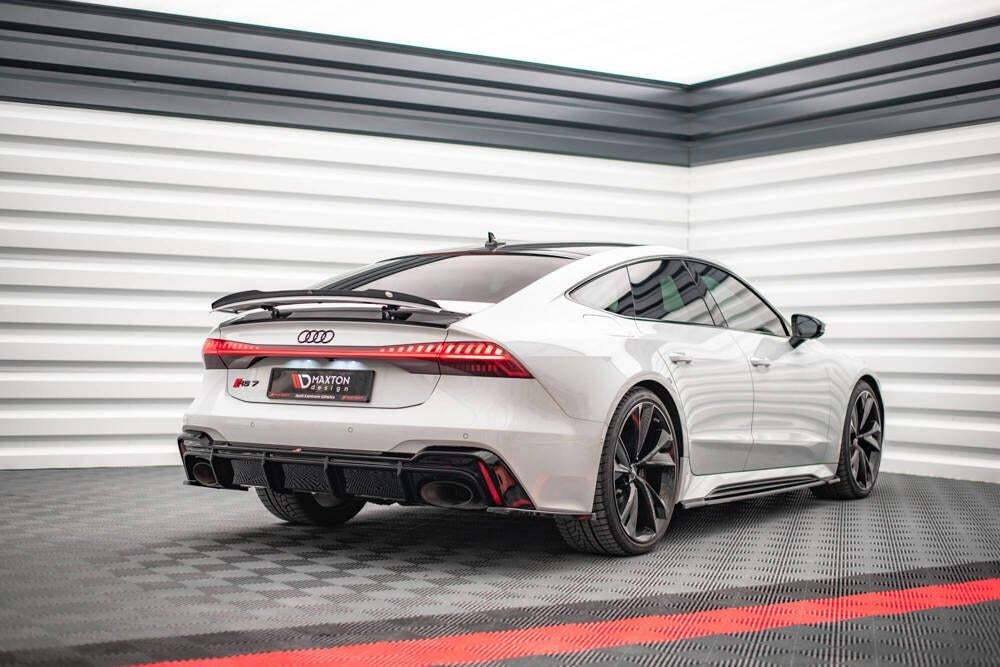 Voorlip spoiler sideskirt diffuser - Audi RS6 RS7 C8 19+, Ophalen of Verzenden