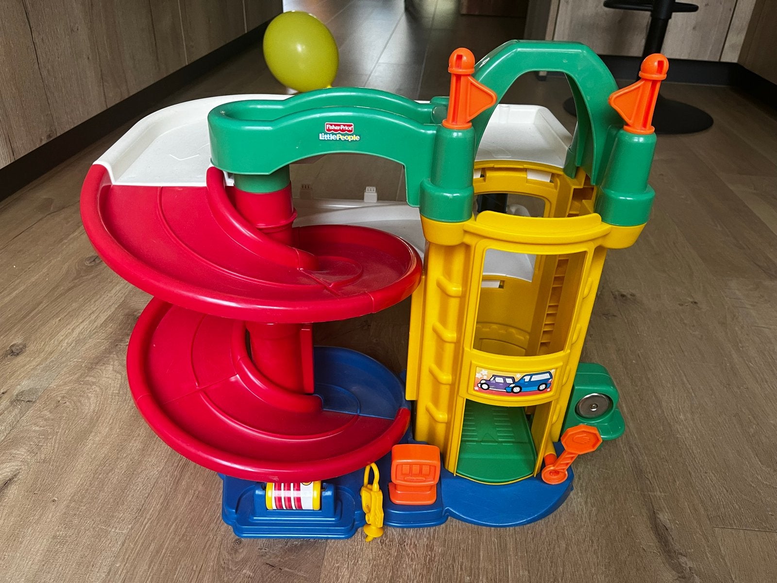 Fisher-Price Little People Garage Speelset, Ophalen of Verzenden, Gebruikt, Speelset