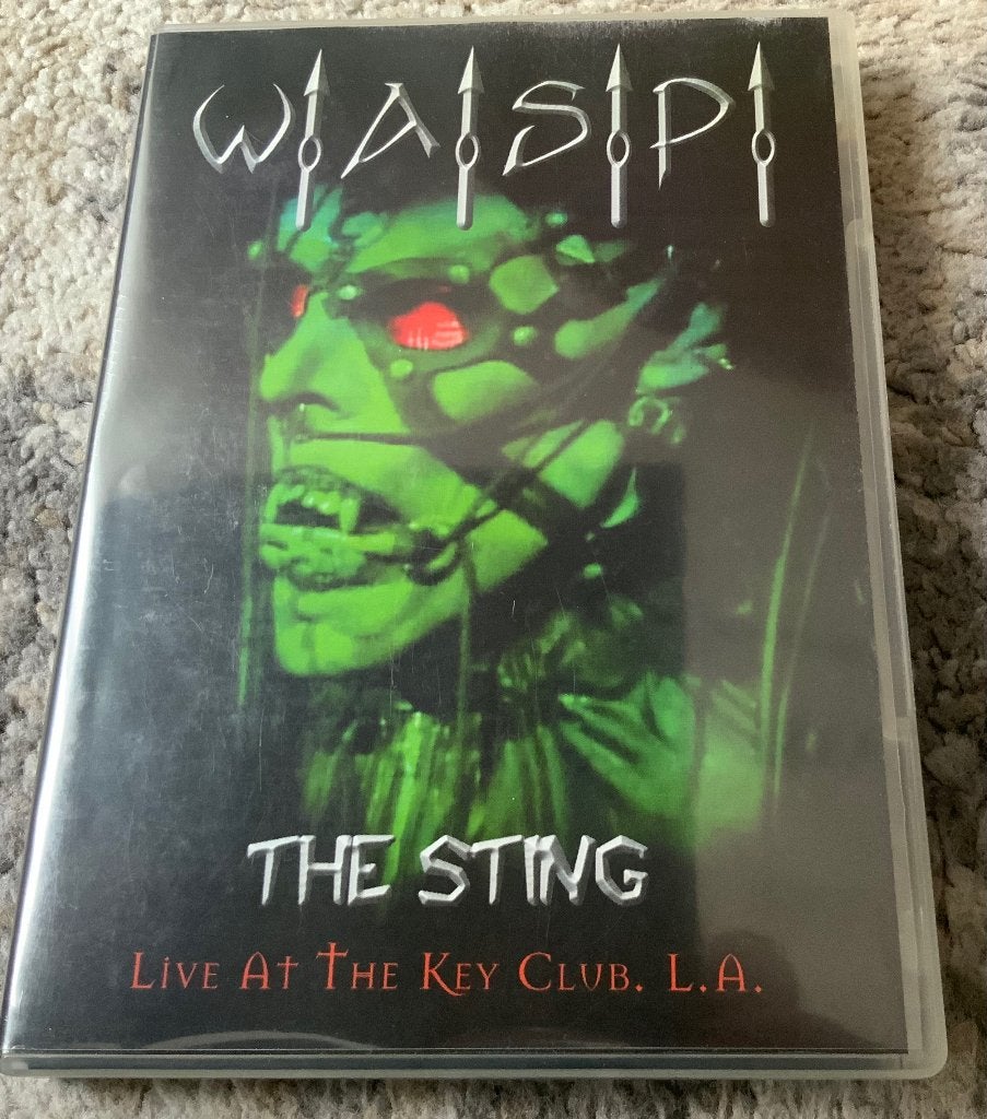 WASP The Sting dvd 2 st, Alle leeftijden, Ophalen of Verzenden, Zo goed als nieuw, Muziekvideo's