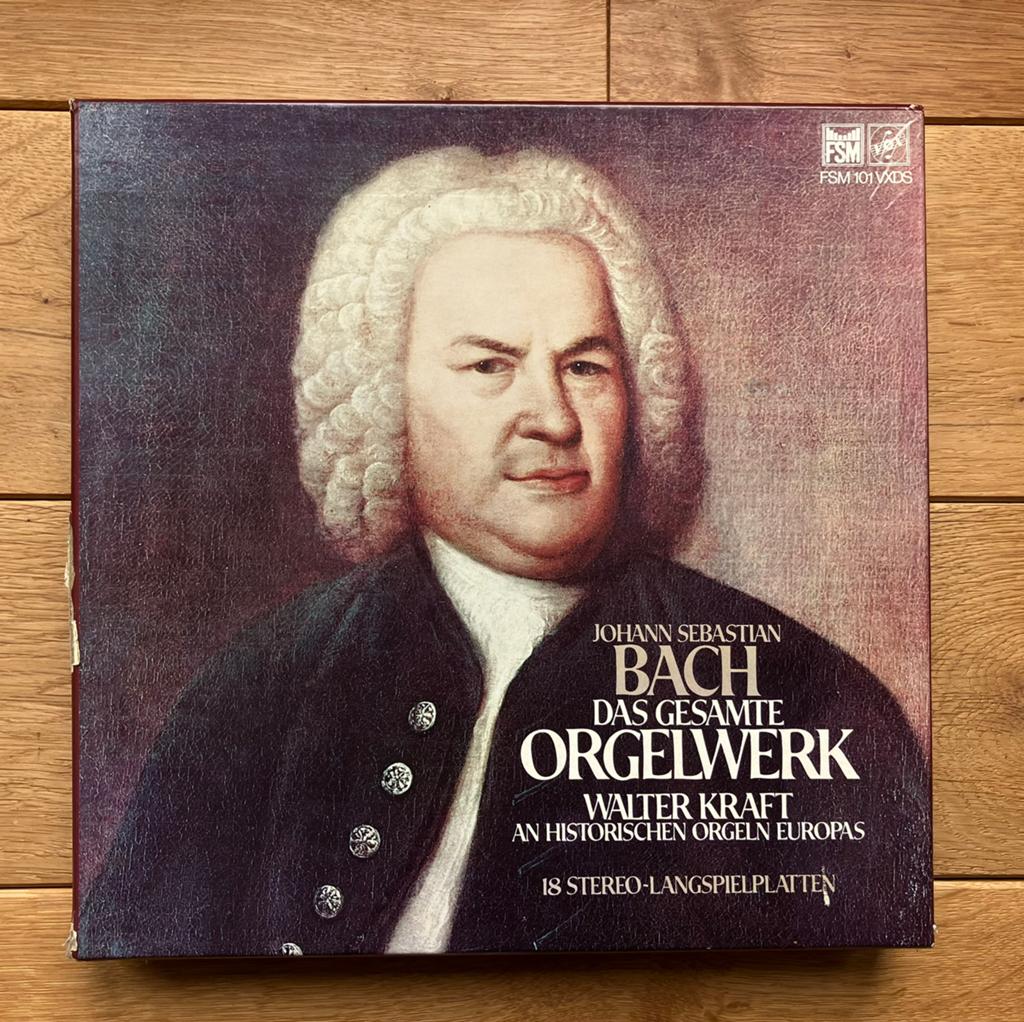 Bach orgelwerken 18 lp’s, Cd's en Dvd's, Vinyl | Klassiek, Ophalen of Verzenden, Barok, Zo goed als nieuw, 12 inch