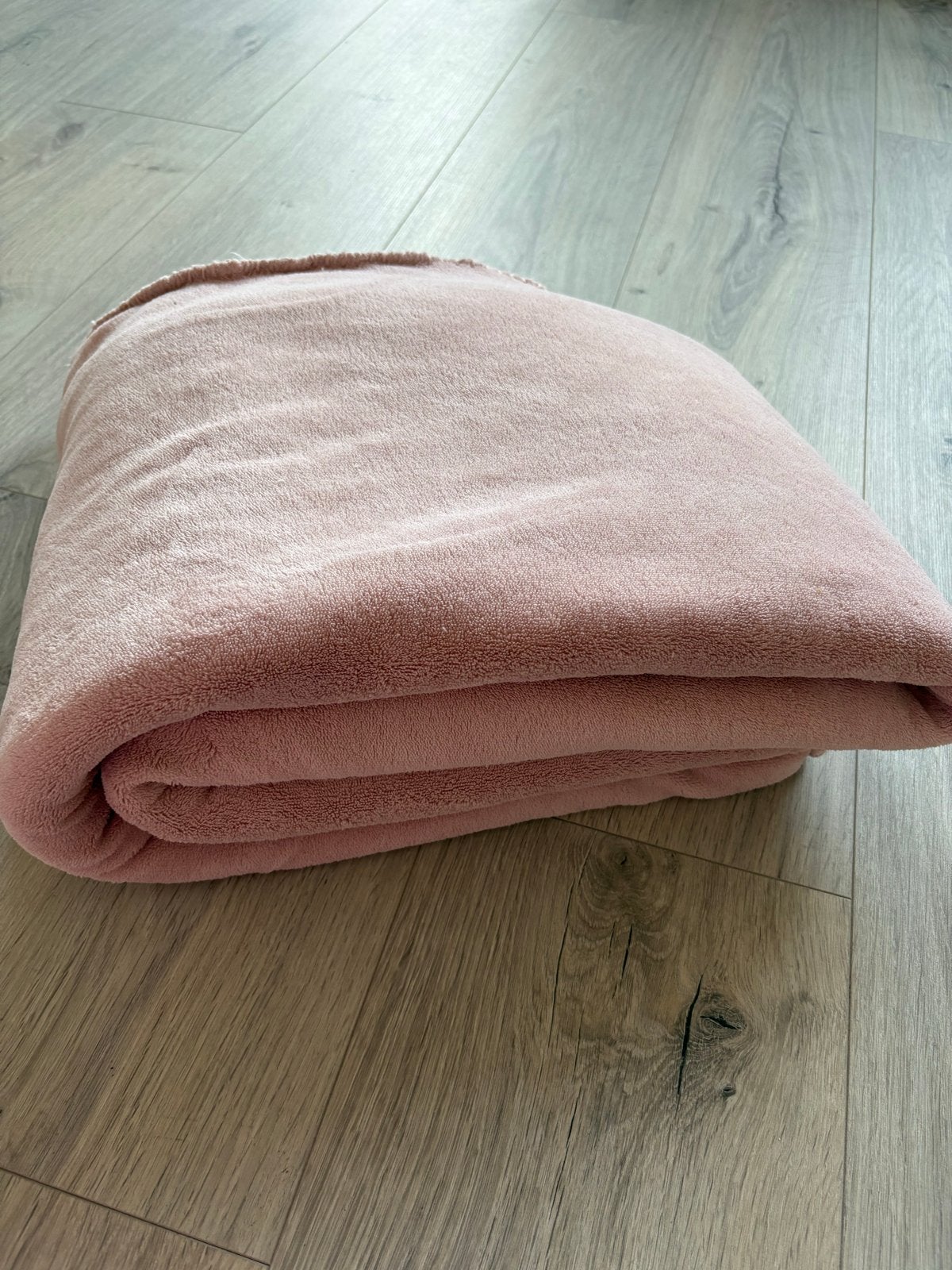Roze fleecedeken, Fleecedeken, Roze, Ophalen of Verzenden, Zo goed als nieuw