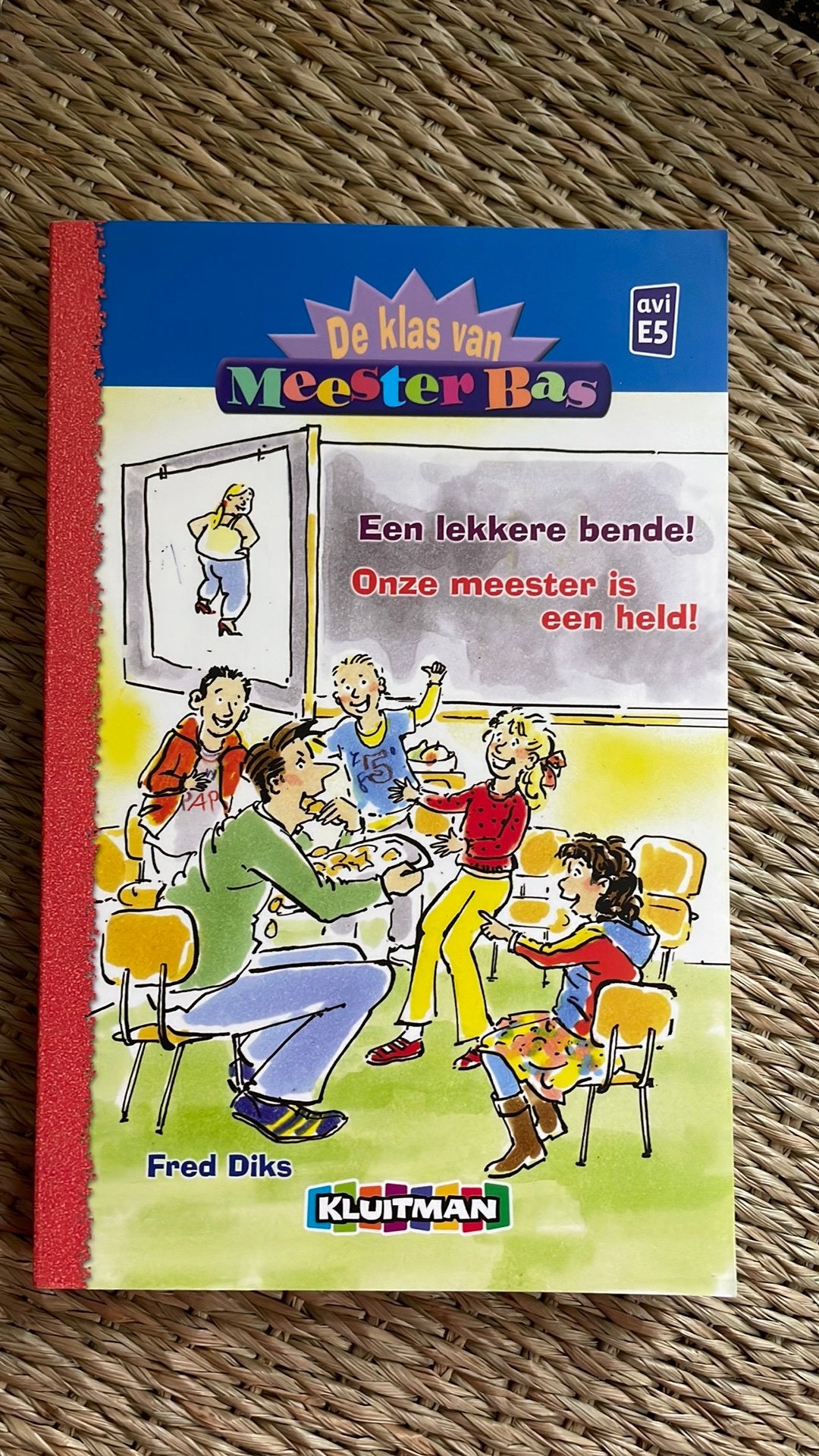 Leesboek pocket de klas van meester Bas,met twee verhalen., Ophalen of Verzenden, Zo goed als nieuw, Fictie algemeen