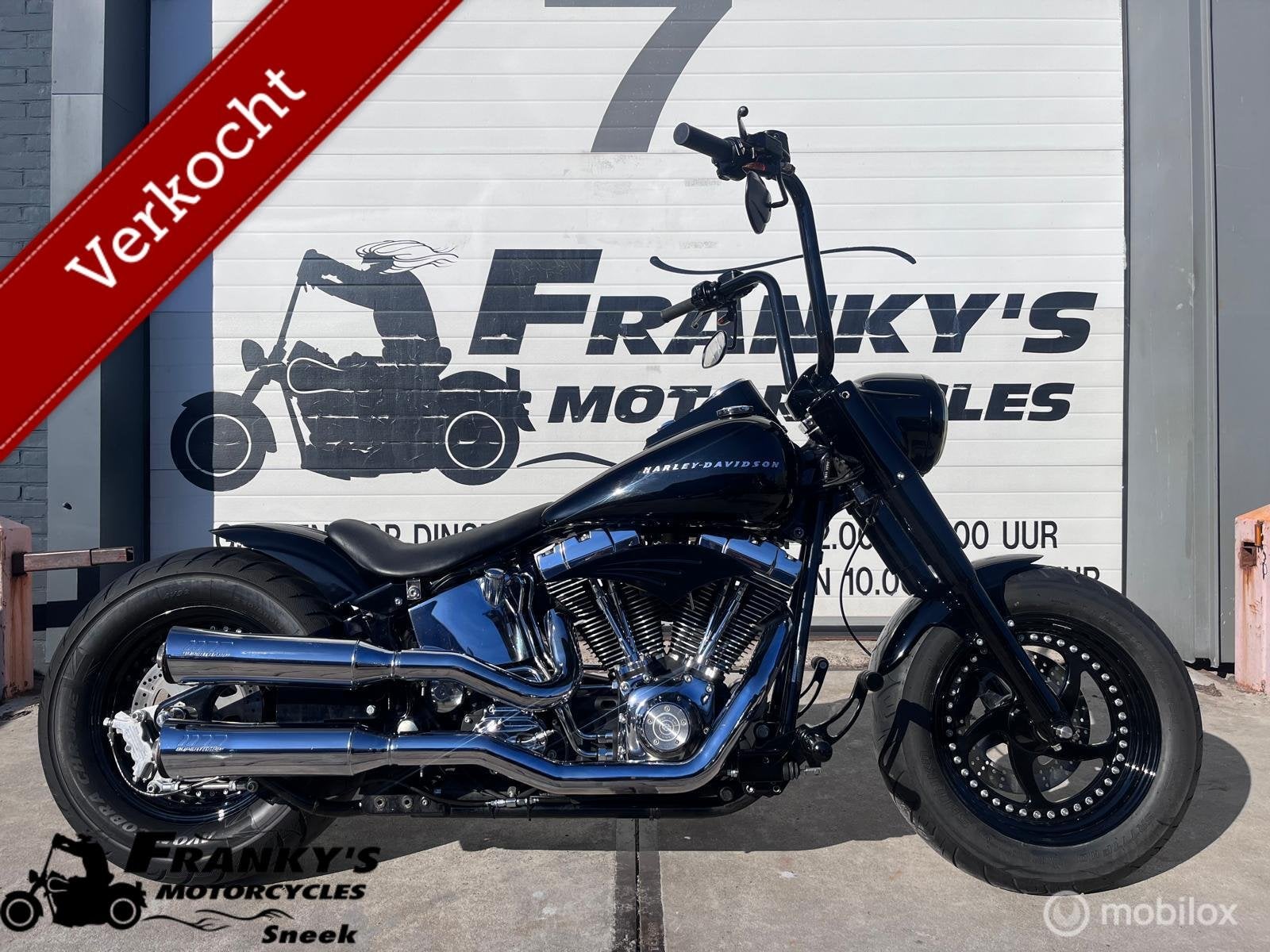 Harley Davidson 88 FLSTCI Heritage Classic, Sportuitlaat, Chopper, Gebruikt, 1449 cc