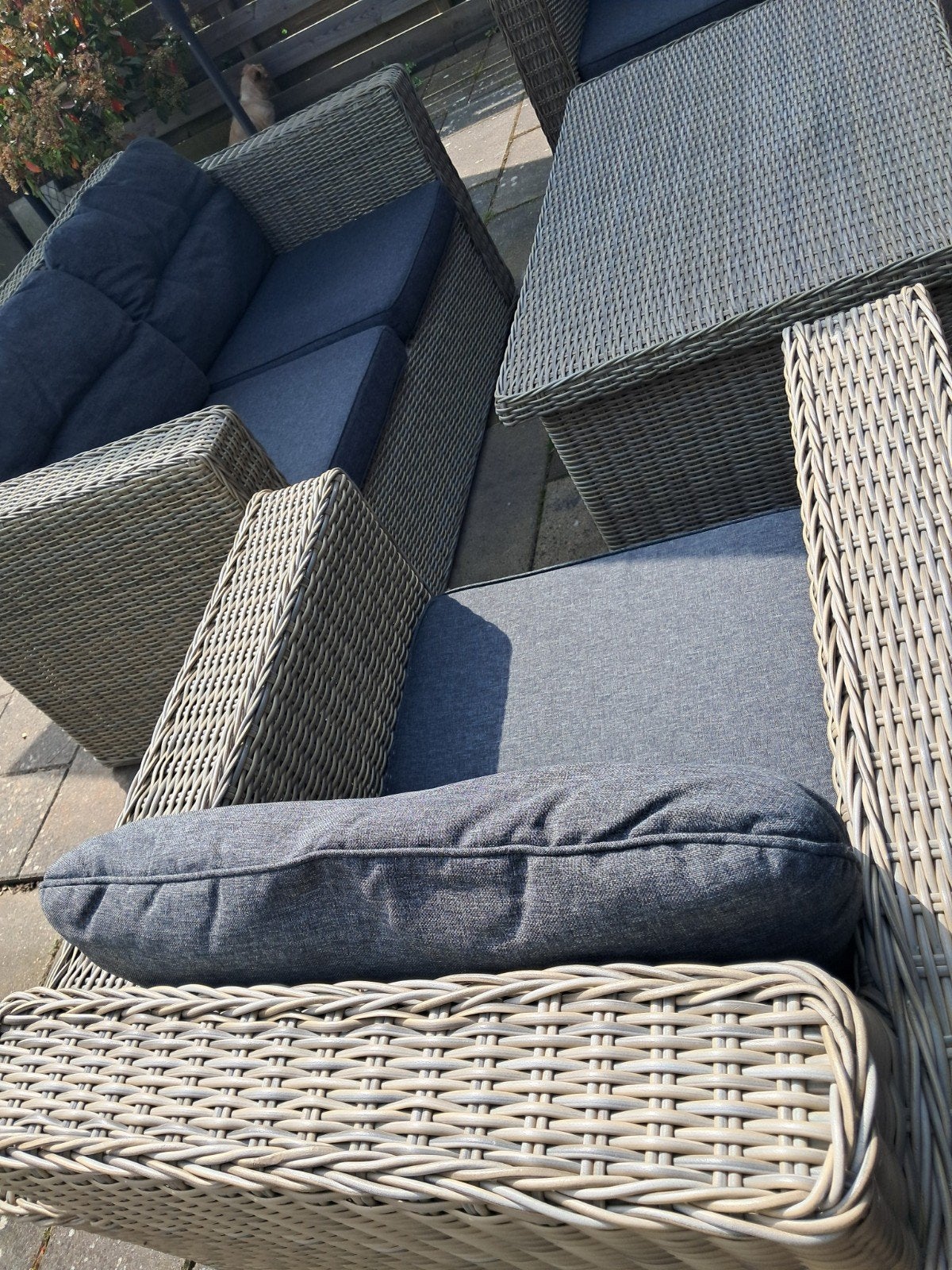 WICKER LOUNGESET BRAMPTON, Ophalen, Wicker, Bank