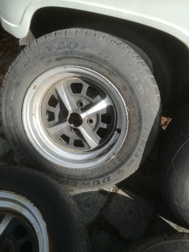 verbreden 13'" SR velgen opel, Ophalen, Gebruikt, 13 inch, Banden en Velgen
